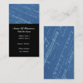 Carte de visite d'architecte (Devant / Derrière)