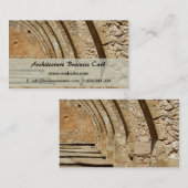 Carte de visite d'architecture (Devant / Derrière)