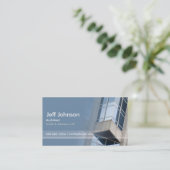 Carte de visite d'architecture (Debout devant)