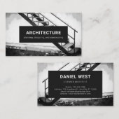 Carte de visite: Dark Architect (Devant / Derrière)