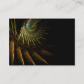 Carte De Visite Dark : Gold Sherika Business Social (Dos)