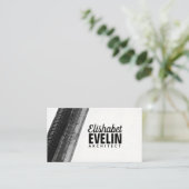 Carte De Visite Dark Trails Against Light (Debout devant)