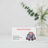 Carte de visite d'armurier (Debout devant)