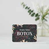 Carte de visite d'arrière-garde Rose Gold Botox (Debout devant)