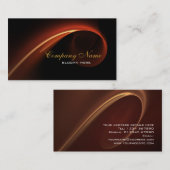 Carte de visite d'art abstrait (Devant / Derrière)