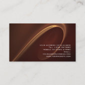 Carte de visite d'art abstrait (Dos)