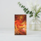 Carte de visite d'art Abstrait de Firestorm (Debout devant)