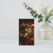 Carte de visite d'art Abstrait Heartbeat (Debout devant)