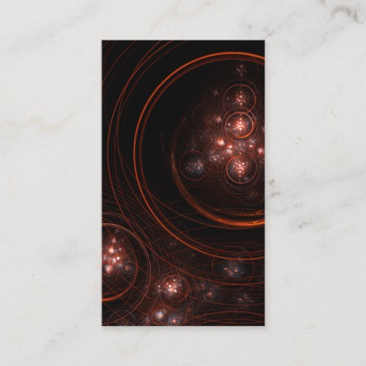 Carte de visite d'art Abstrait Starlight (Devant)