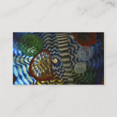 Carte de visite d'art en verre (Dos)