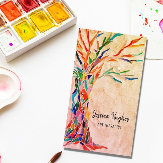 Carte de visite d'art-thérapeute