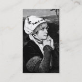 Carte de visite d'art vintage (Dos)