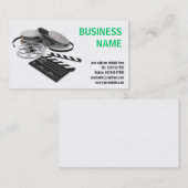 Carte de visite d'articles de film (Devant / Derrière)