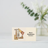 CARTE DE VISITE D'ARTISAN (Debout devant)