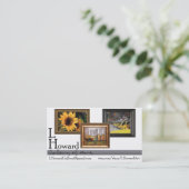 Carte de visite d'artiste (Debout devant)