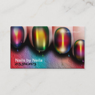 Carte de visite d'artiste de clou