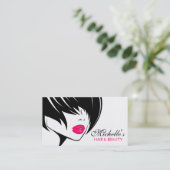 Carte de visite d'artiste maquillage beauté et che (Debout devant)