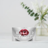 Carte de visite d'artiste maquillage moderne (Debout devant)