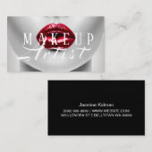 Carte de visite d'artiste maquillage moderne (Devant / Derrière)
