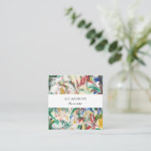 Carte de visite d'artiste personnalisé par (Debout devant)