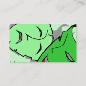 CARTE DE VISITE D'ARTS DE THÉÂTRE DE MASQUES DE (Dos)