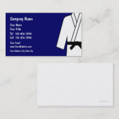 Carte de visite d'arts martiaux (Devant / Derrière)