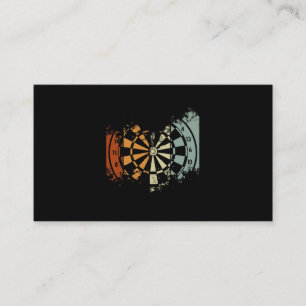 Carte De Visite Darts rétro Darts Vintages Masters Drôle fléchette