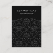 Carte de visite d'as de pique (Dos)