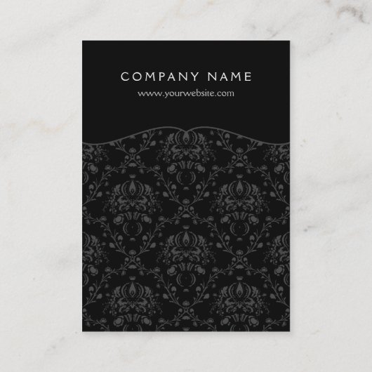 Carte de visite d'as de pique (Dos)