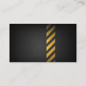 Carte de visite d'asphalte (Dos)