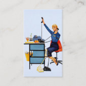 Carte de visite d'assistant administratif (Devant)