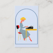 Carte de visite d'assistant administratif (Devant)