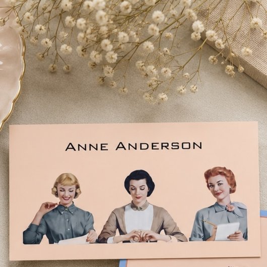 Carte de visite d'assistant administratif