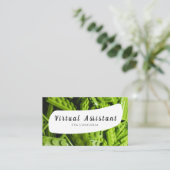 Carte de visite d'assistant virtuel (Debout devant)