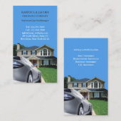 Carte de visite d'assurance (Devant / Derrière)