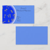 Carte de visite d'astrologie (Devant / Derrière)