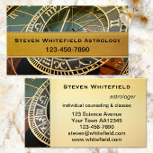 Carte de visite d'astrologue professionnel