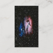 Carte de visite d'astronomie (Dos)