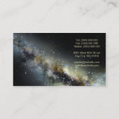 Carte de visite d'astronomie (Dos)