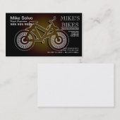 Carte de visite d'atelier de réparations de (Devant / Derrière)