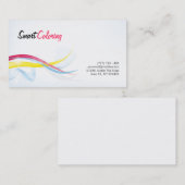 carte de visite d'atelier d'impression (Devant / Derrière)