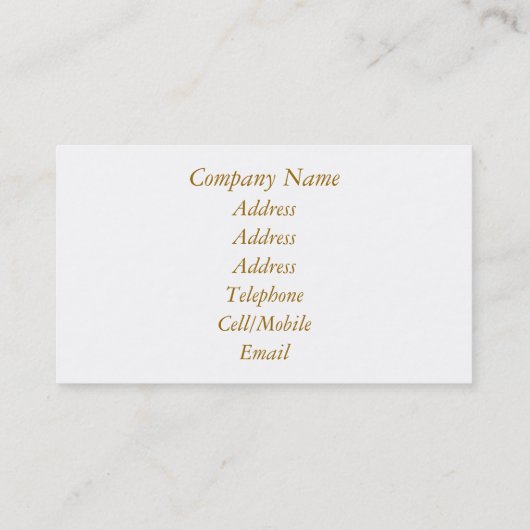 CARTE DE VISITE DATES ROSES (Dos)