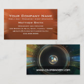 Carte de visite d'attaque de haut-parleur (Devant / Derrière)