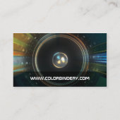 Carte de visite d'attaque de haut-parleur (Dos)