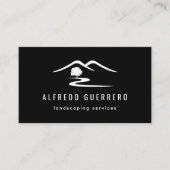 Carte de visite d'atterrissage personnalisé du jar (Devant)