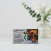 Carte de visite d'aumônier (prière de George (Debout devant)