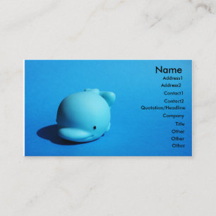 Carte de visite dauphin