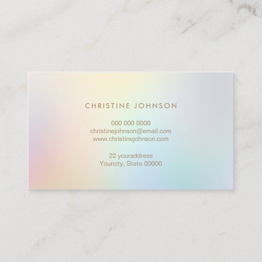 Carte De Visite dauphin (Dos)