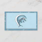Carte de visite dauphin (Dos)
