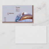 Carte De Visite Dauphin (Devant / Derrière)